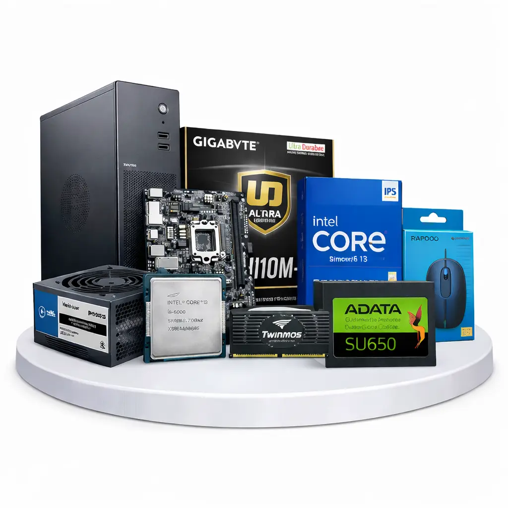 Intel Core i3-7th Gen Budget Desktop PC