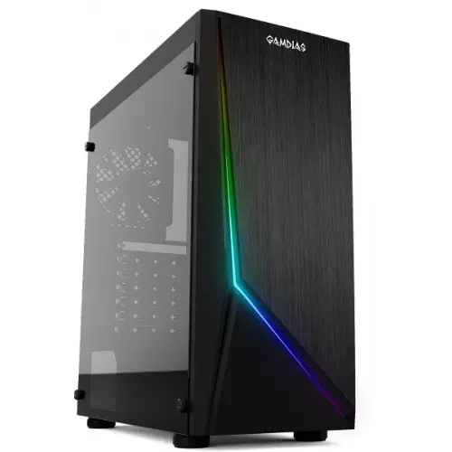 [0010753] Gamdias ARGUS E1 RGB Mid Tower Gaming Case