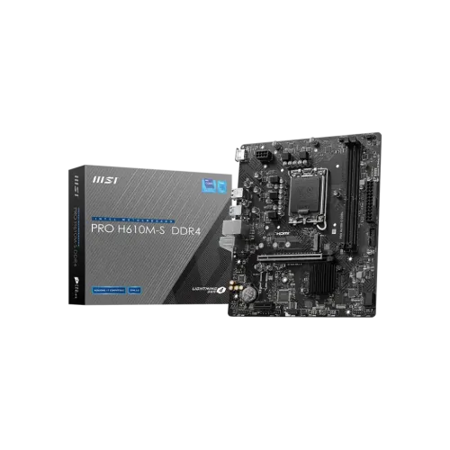 [0010846] MSI PRO H610M-S DDR4 m-ATX Motherboard