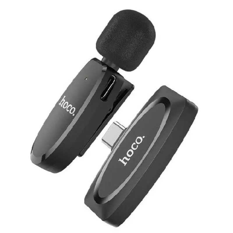 Hoco L15 Lightning Lavalier Wireless Microphone For iPhone 