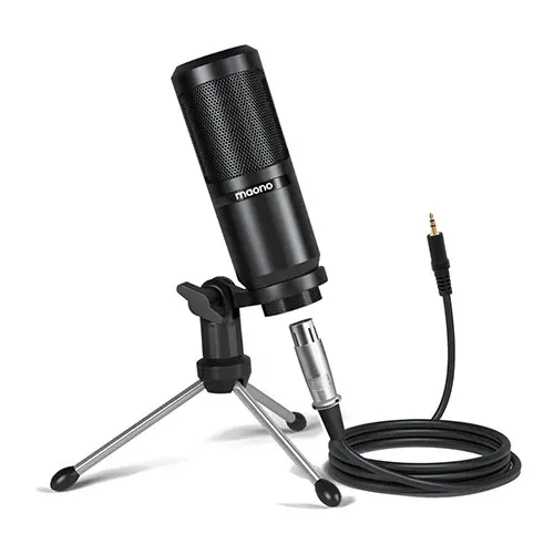 [0000715] Maono AU-PM360TR 3.5mm Condenser Microphone 
