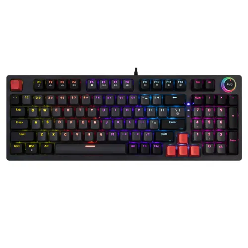 [0007770] Jedel KL-114 RGB Gaming Mechanical Keyboard 