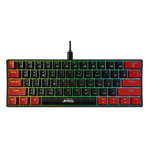 [0010996] Jedel KL-69 61 Keys RGB Mechanical Keyboard