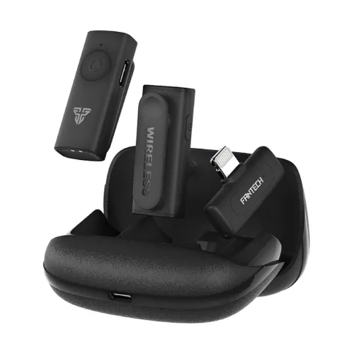 [0007793] Fantech LEVIOSA AIR WMV21L Dual Mic Lightning Wireless Microphone 