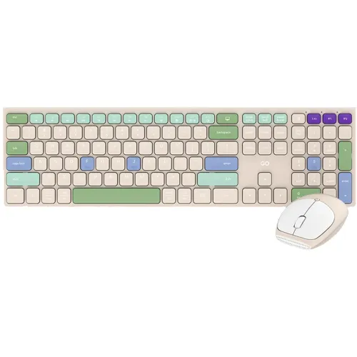 [0011024] Fantech Go Pop WK895 Wireless Keyboard & Mouse Combo 