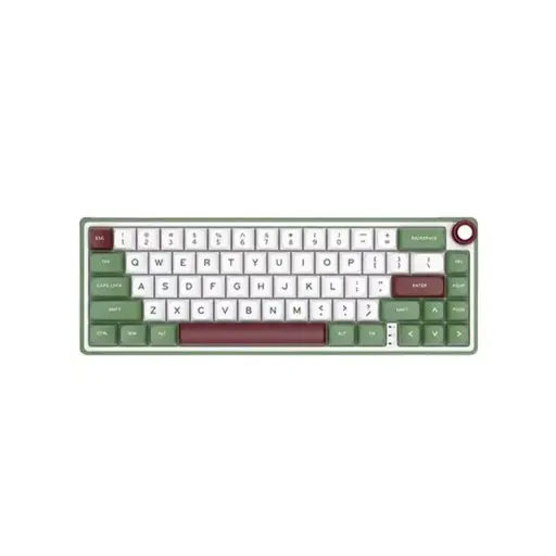 [0011129] Royal Kludge RK R65 Wired RGB Chartreuse Switch Mechanical Gaming Keyboard (Greensand) 
