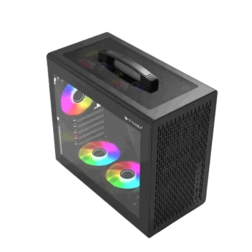 [0007898] T-Wolf XPLENDER X5 BH ARGB M-ATX Portable Casing 