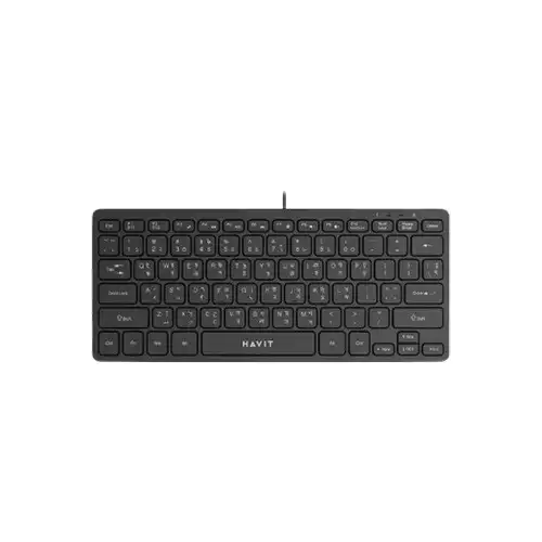 [0011154] HAVIT KB249 79 Keys USB Wired Mini Keyboard