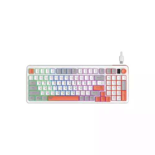 [0007914] Havit KB895L Multi Function Rainbow Backlit Keyboard