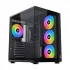 [0011169] Xigmatek Aqua Compact Air Mesh Mid Tower Black (Tempered Glass Side Window) ATX Gaming Desktop Casing 