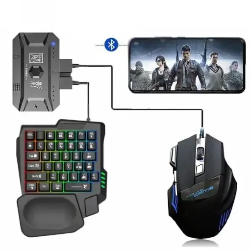 [0000733] GearUP K190 Mobile Gaming RGB Keyboard & Mouse Combo