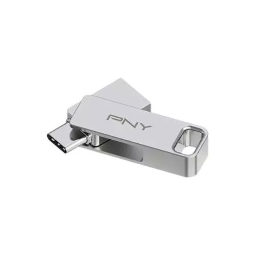 [0011201] PNY DUO LINK 128GB Gen 1 USB 3.2 Type-C Dual Pen Drive 