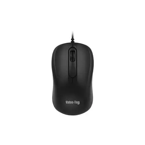 [0011220] Value Top MU892B 1200 DPI Wired Black Mouse 