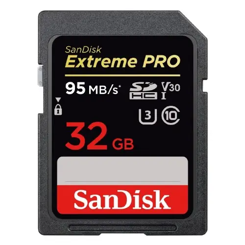 [0011382] SanDisk Extreme PRO 32GB SDHC UHS-I Memory Card (SDSDXXG-032G-GN4IN)