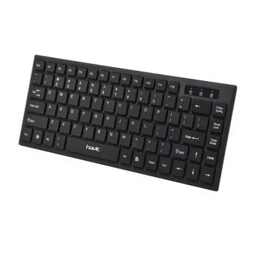 [0000744] HAVIT KB329 Wired USB Mini Keyboard Black