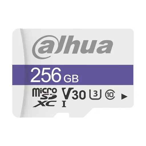 [0011395] Dahua C100 256GB MicroSDXC UHS-I U3 Class 10 V30 Memory Card Without Adapter #DHI-TF-C100/256GB 