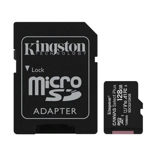 [0008076] Kingston Canvas Select Plus 128GB Memory Card 