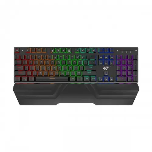 [0000756] HAVIT HV-KB856L RGB Mechanical Gaming Keyboard With Bangla