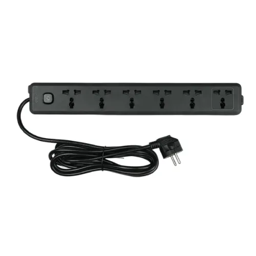 [0011452] Deli CT705 2 Pin 6 Port 3 Meter Power Strip