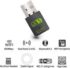 [0011454] Wifi and BT4.2 Wireless Adapter (Combo)