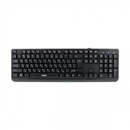 [0000760] HAVIT KB378 USB Exquisite Keyboard with Bangla