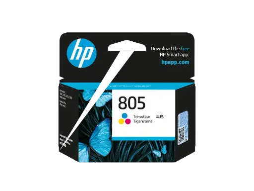 [0008150] HP 805 Tri-color Original Ink Cartridge (3YM72AA)