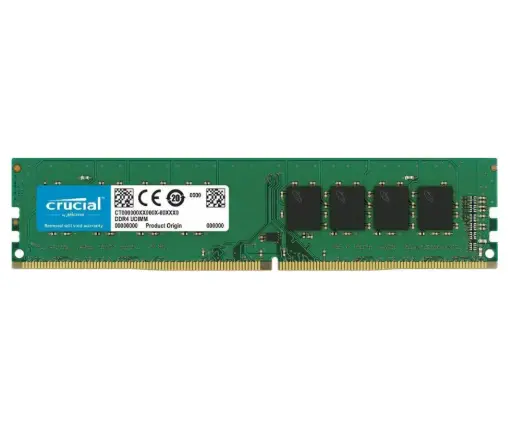 [0011474] Crucial RAM 4GB DDR4 2400 MHz CL17 Desktop Memory CT4G4DFS824A Green/Black