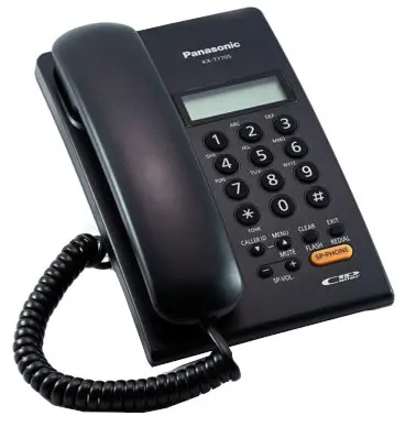 [0008155] PANASONIC KX-T7705MX Slim Design LCD Display Corded Telephone