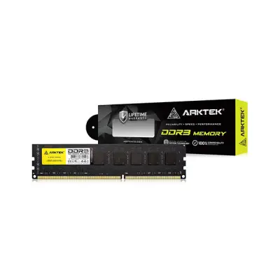 [0011487] ARKTEK 8GB DDR3 1600MHz Desktop RAM 