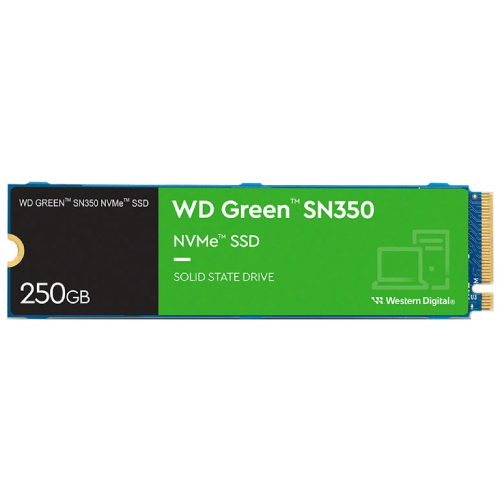 [0011488] Western Digital Green SN350 250GB M.2 NVMe Gen3 SSD