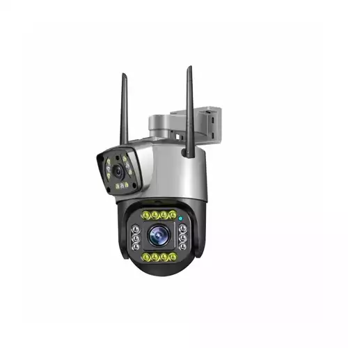 [0011518] CHAMPION Double Lens PTZ Outdoor Wifi IP Camera