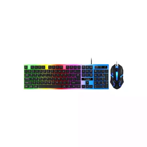 [0011542] THUNDER WOLF TF230 GAMING WIRED KEYBOARD MOUSE COMBO