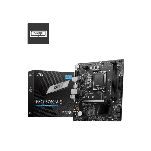 [0011576] MSI PRO B760M-E DDR5 m-ATX Motherboard