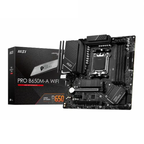 MSI PRO B760M-A WIFI mATX Motherboard