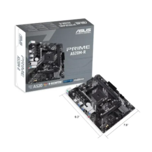 [0011590] ASUS PRIME A520M-R AM4 micro ATX Motherboard